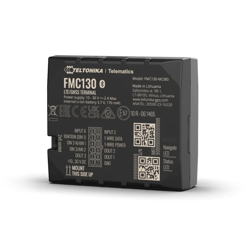 Teltonika FMC130 4G Inbouw GPS-Tracker Afbeelding